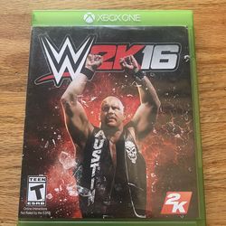 WWE 2K16 – Xbox One Disc – Tested & Working – Public Meetup