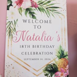 Welcome Sign