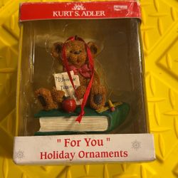 My Favorite Teacher Ornament Kurt Adler