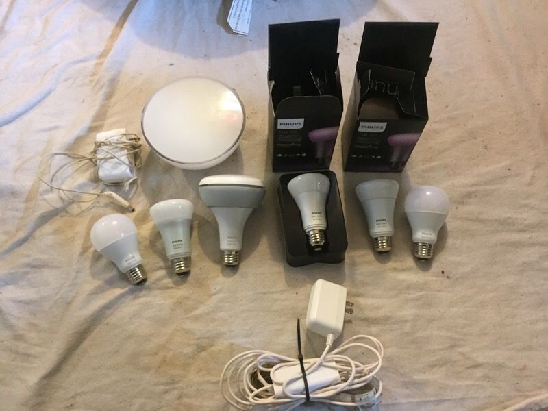 8 Piece Philips Hue Lights