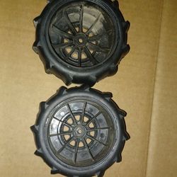 Proline sand paddle wheels.