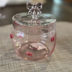 Coquette Bow Canister/jar 🎀
