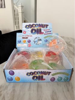 Coconut Oil Squishy Box