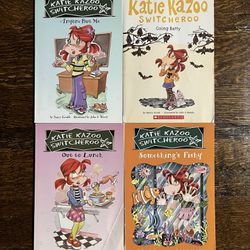 Katie Kazoo Books (Lot Of 4) Paperback Storybooks By Nancy Krulik 