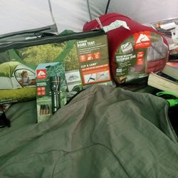 Ozark Trail 3 Person Tent, Sleeping Bag,And Flashlight Has To Be Sold By The 16th Also Got Portable Fans And a Couple Batteries Pack To Go With It