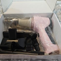 Mini Pink Car/Desk Vacuum Cleaner