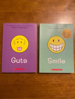 Raina Telgemeier Smile and Guts Book Set
