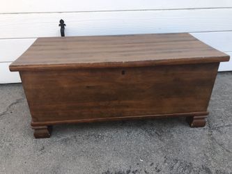 Pottery barn online chest coffee table