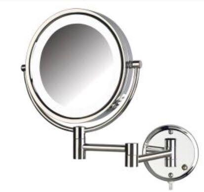 LED Lighted Wall Mount makeup mirror