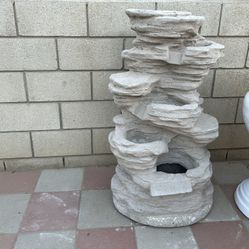 New Water Fountain Made Out Of Cement Perfect Gift 