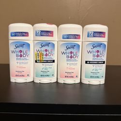 Secret Whole Body Deodorant 