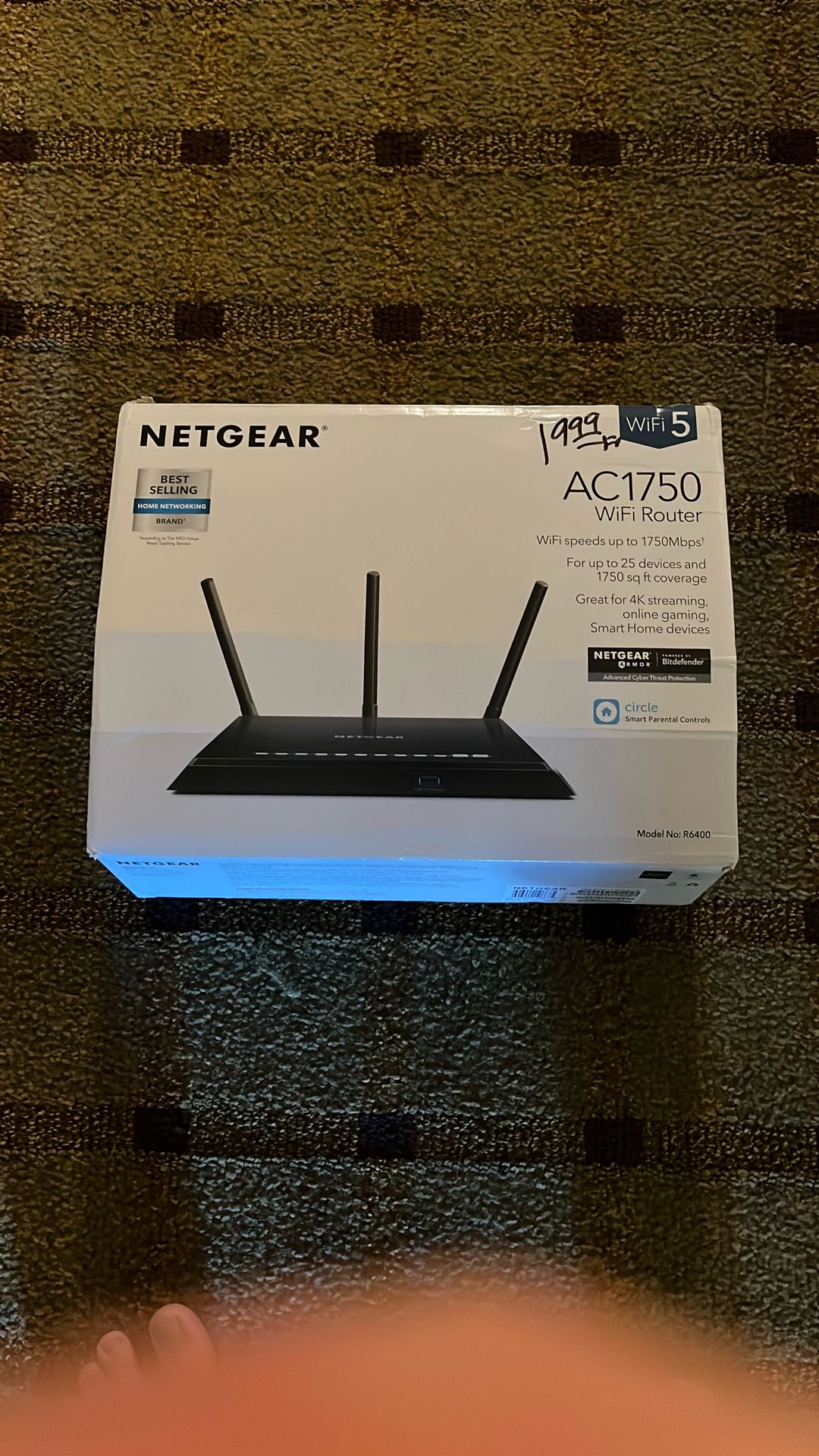 NetGear Ac1750 WiFi Router