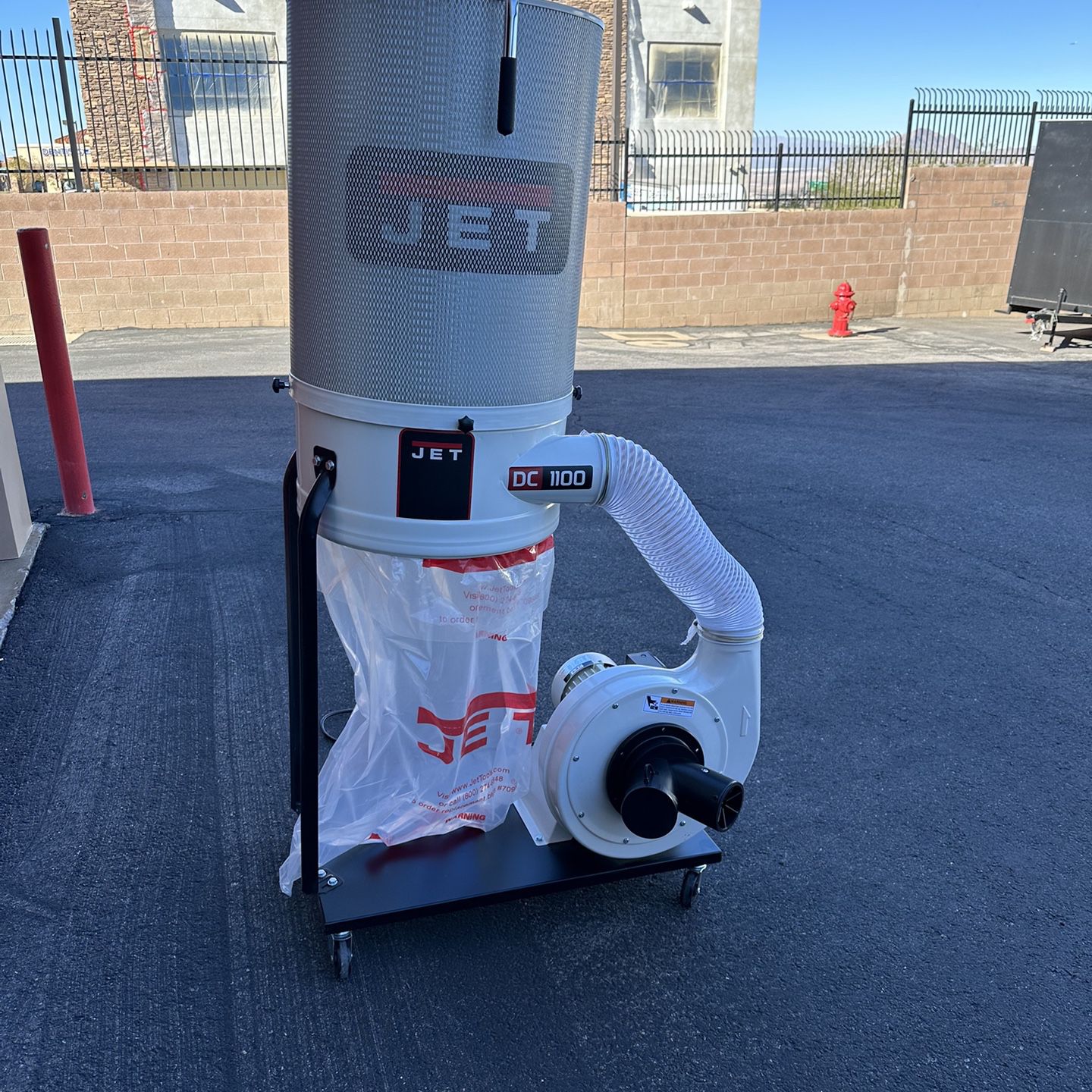 Jet 1.5 HP 1100 CFM Dust Collector