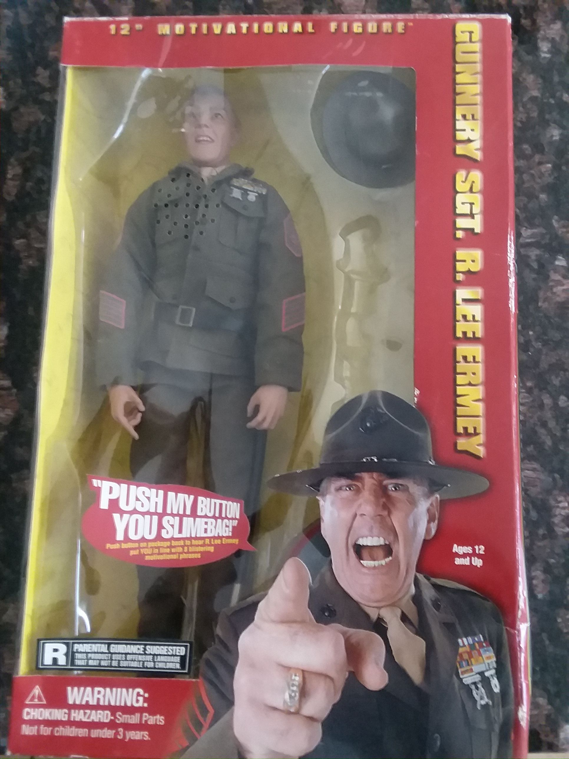 Collectible SRGT Ermey doll signed
