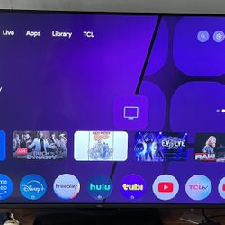 43” TCL 4K  QLED TV