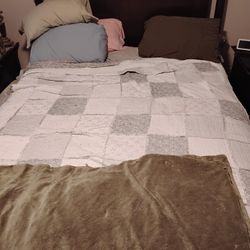 Queen Mattress And Side Tables