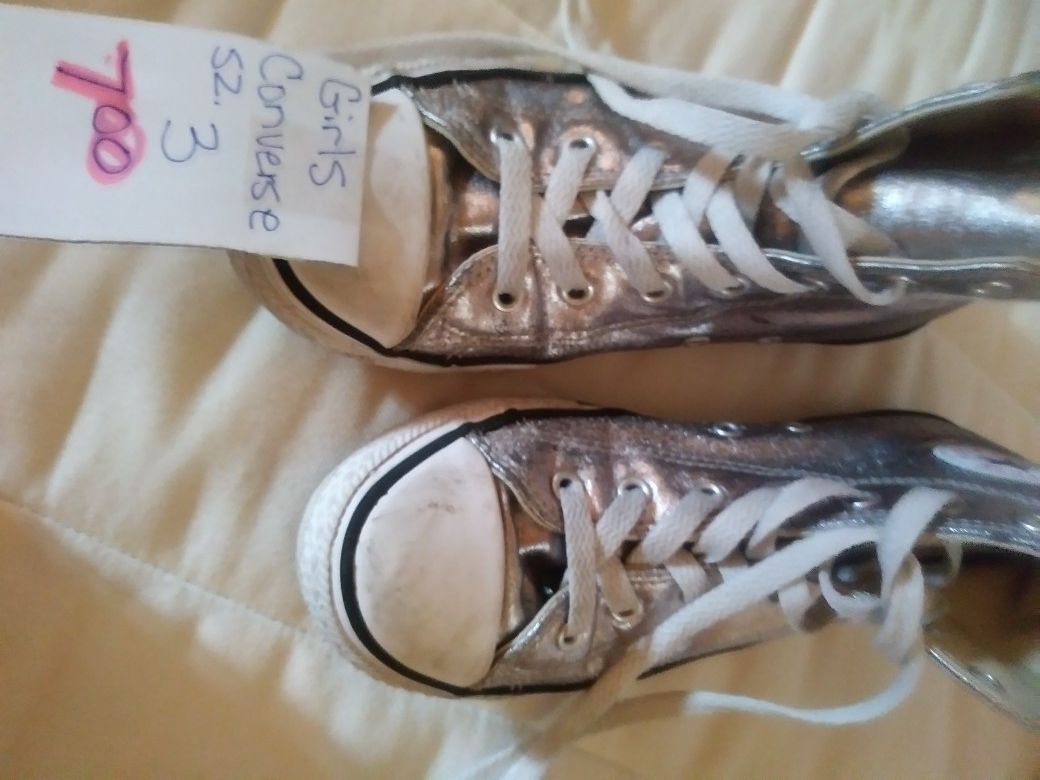 GIRLS Converse Shoes