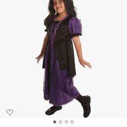 Brand New Girls Witch Costume Size L