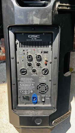 QSC’s 12’s Powered.