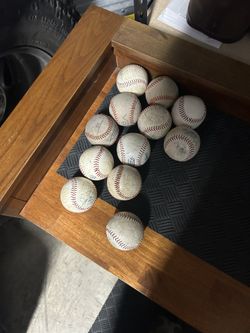 Used Soft Baseballs