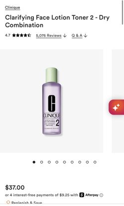 Clinique Toner