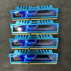 32GB G.SKILL Ripjaws DDR3-1600 CL9-9-9-24 (4x8GB) Memory Intel XMP F3-1600C9Q-32