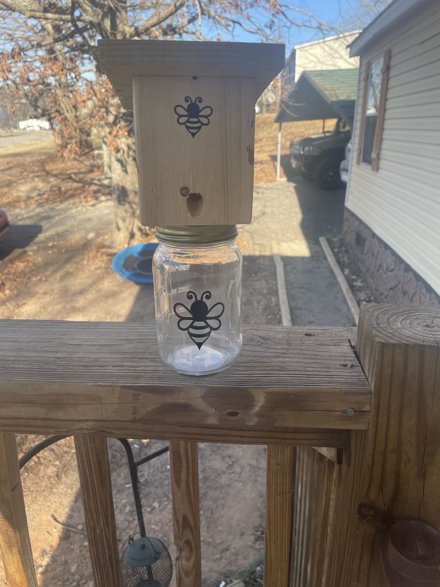 Carpenter bee trap