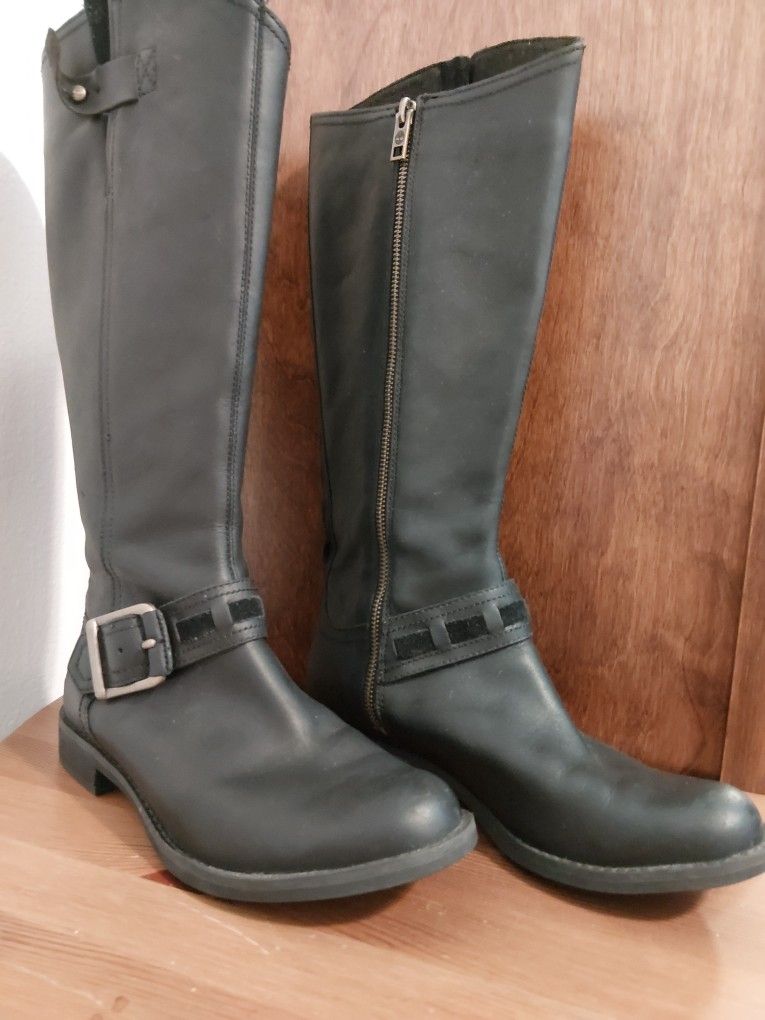 Leather Timberland Boots