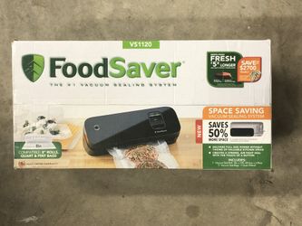 FoodSaver SpaceSaving Food Vacuum Sealer