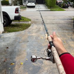 Shimano Stradic 5k And Shimano Inshore Talevera Rod 