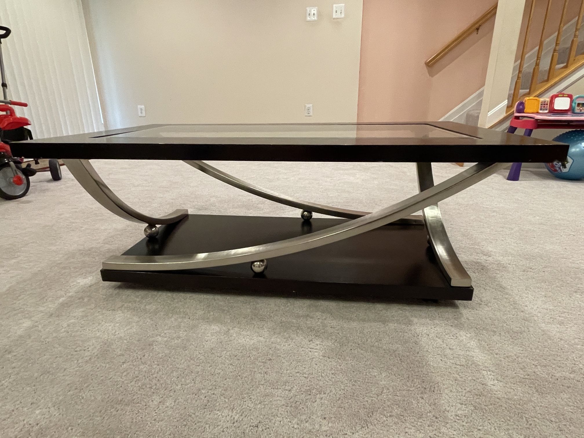 Glass top Center Table- $150