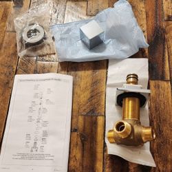 Kohler K-14677-CP Bath/Deck Mount Two-Way Diverter Transfer Trim & Valve Chrome