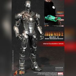 Hot toys 1/6 IRON MAN 2 Mark ii Armor Unleashed Exclusive