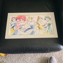 Princess Picture Frame 8x6 