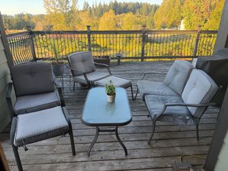 Outdoor seating Patio set