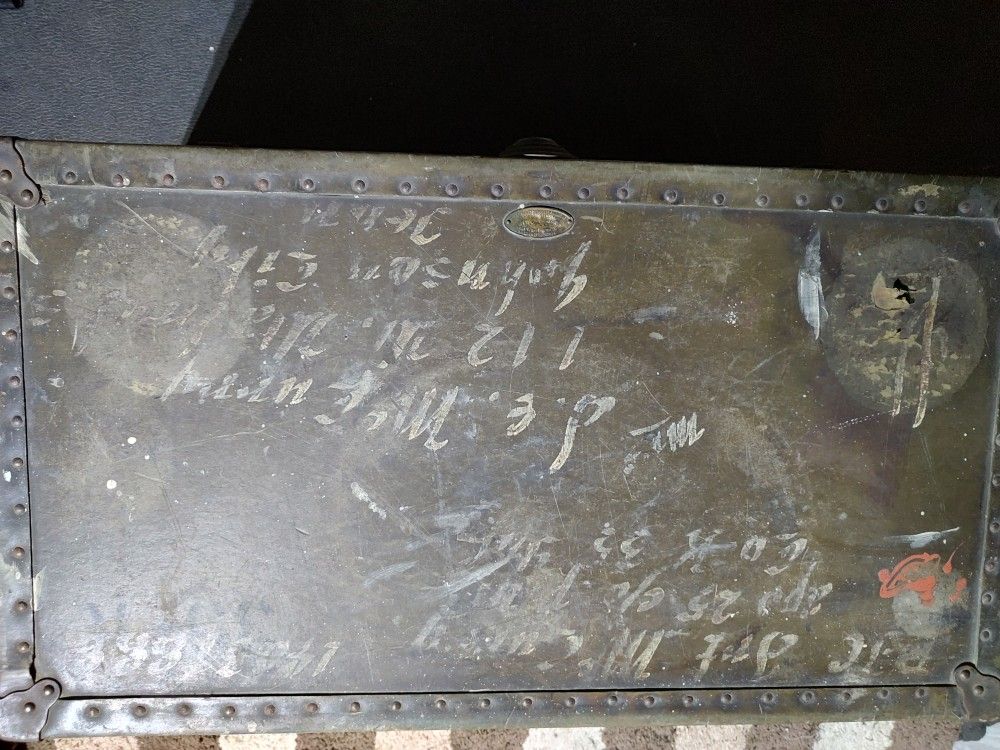 WWll Military Trunk