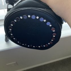 Studded Black Purse