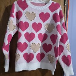 Heart Women Sweater
