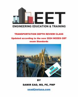 EET - PE Transportation