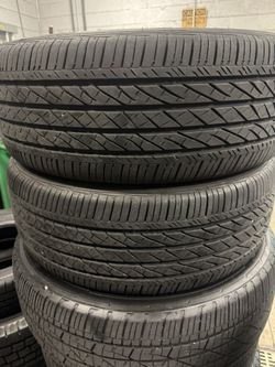 SET OF 2 BRIDGESTONE 215/55/18