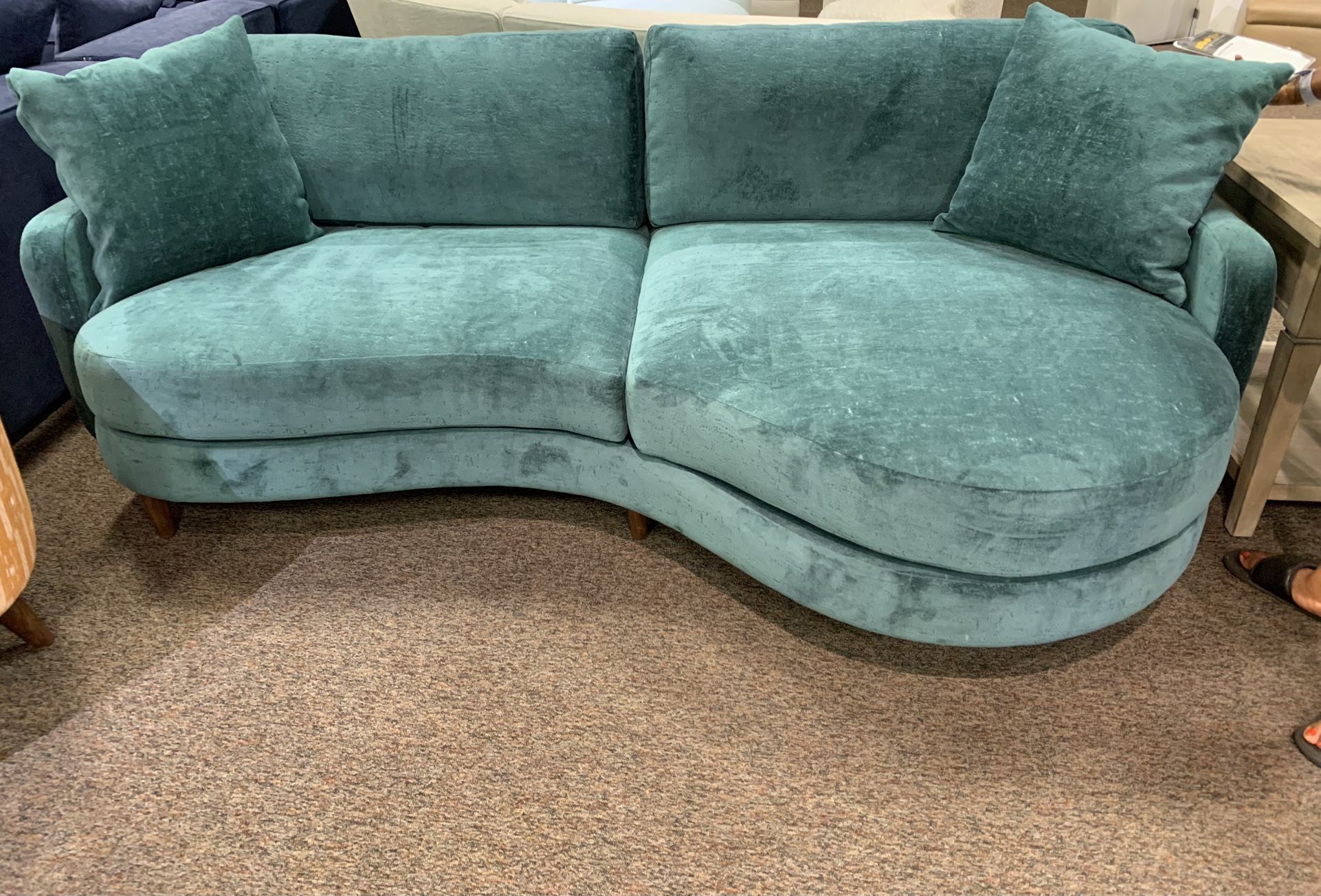 Cute Turquoise Couch