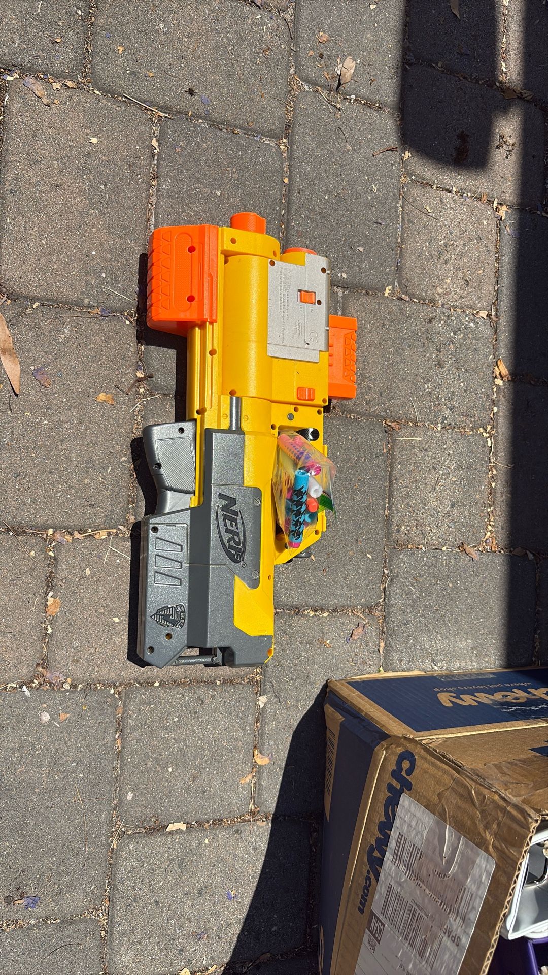 Nerf Gun With Foam Nerf Bullets