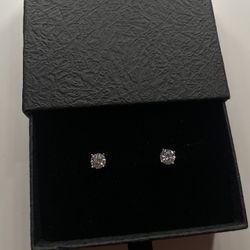 925 Sterling Silver Moisanitte Earrings