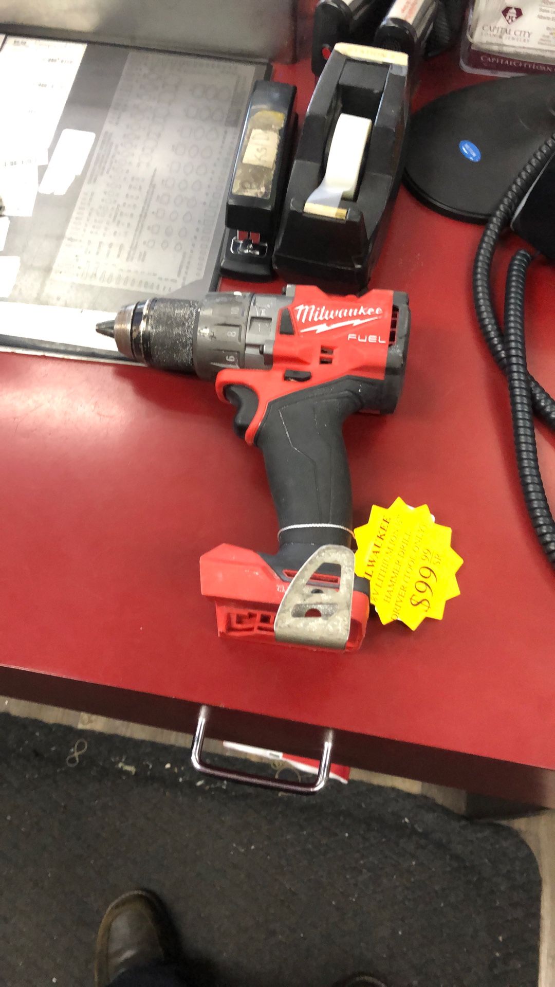 1002 Milwaukee 2904-20 1/2” Hammer Drill Driver (Tool Only) 999819