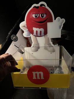 M & M’s Plastic Table Top Candy display 
