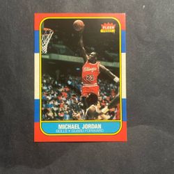 Michael Jordan Rookie Reprint 86 Style