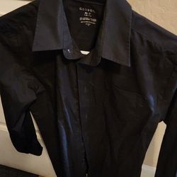 George Black Dress Shirt boy 14-16 Boy