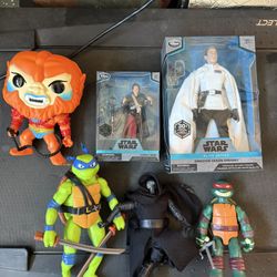 Toy Lot Pop Star Wars Ninja Turtles 