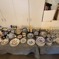 Vintage Antique Crystal Glass China