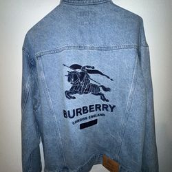 Supreme x Burberry Denim Jacket XL